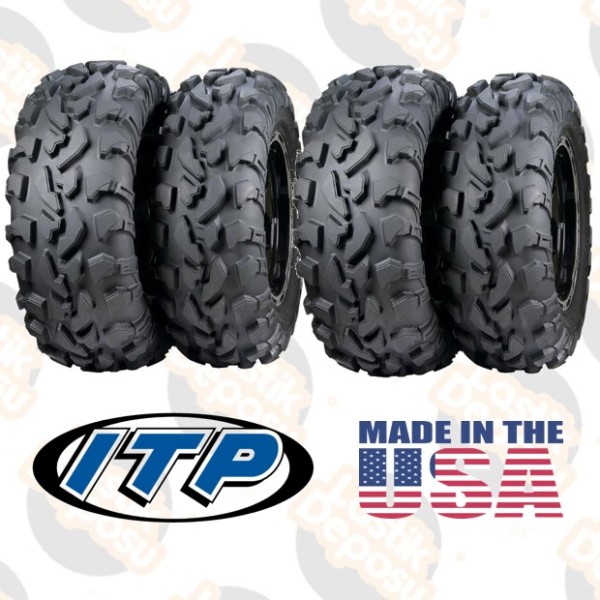 Itp 25X8R12 Ve 25X10R12 Bajacross Atv-Utv 8 Kat Lastik Takımı Itp 25X8R12 Ve 25X10R12 Bajacross Atv-Utv 8 Kat Lastik Takımı