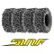 Sunf Set 19X7-8 Ve 18X9.5-8 A051 Power Ii 6 Kat Atv Ön Arka Takım Lastik
