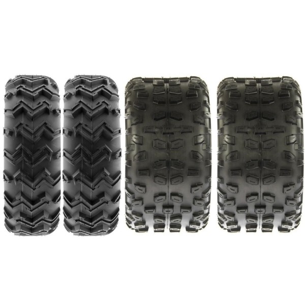 Sunf Set 21X7-10 Ve 20X11-9 A001-A035 6 Kat Atv Lastik Ön-Arka