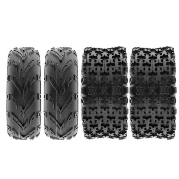 Sunf Set 21X7-10 Ve 22X11-9 A004-A031 6 Kat Atv Lastik Ön-Arka