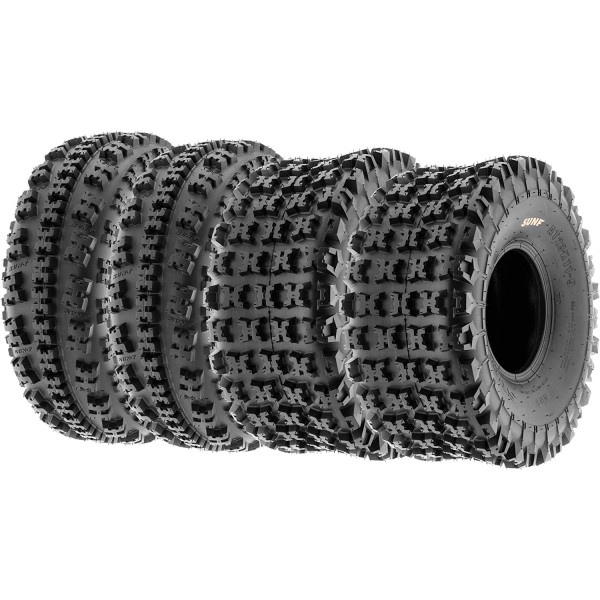 Sunf Set 22X7-10 Ve 22X10-9 A027 6 Kat Atv Lastik Ön-Arka