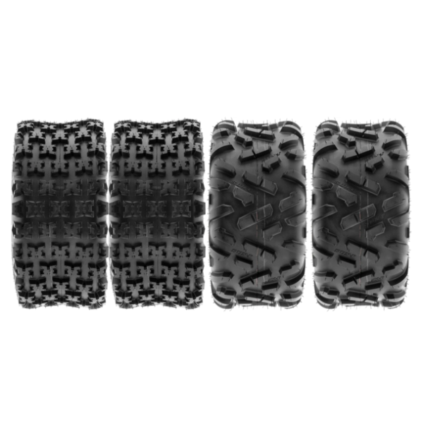 Sunf Set 22X7-10 Ve 22X10-9 A027-A051 6 Kat Atv Lastik Ön-Arka