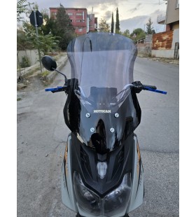 Altai F1 Max Siperlik Ön Cam 2021 2025 Model 57Cm Füme Renkli 4Mm