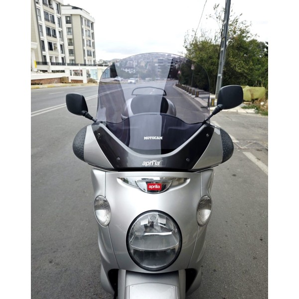 Aprilia Scarabeo 500 Siperlik Ön Cam 49cm 2003 2008 Model Füme Renkli 4mm Aprilia Scarabeo 500 Siperlik Ön Cam 49cm 2003 2008 Model Füme Renkli 4mm
