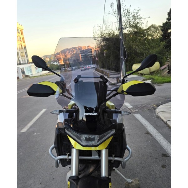 Aprilia Tuareg 660 Siperlik Ön Cam 2022 2025 Model 58cm Füme Renkli 4mm