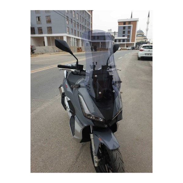 Arora Beatrix 150 Siperlik Ön Cam 2023 2025 Model 65cm Füme Renkli 4mm ORTA BOYLU CAM