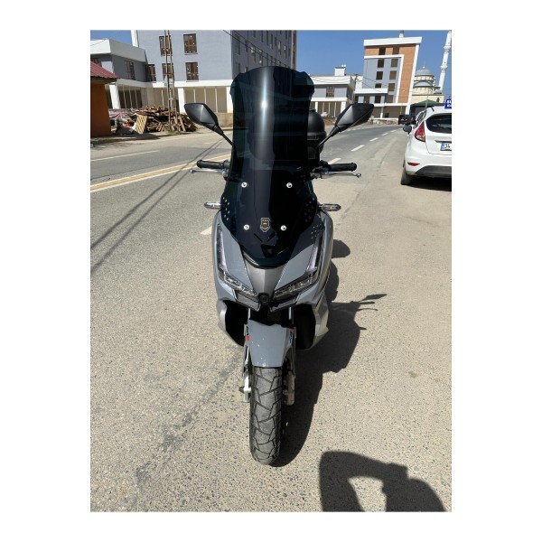 Arora Beatrix 150 Siperlik Ön Cam 2023 2025 Model 65cm Siyah Renkli 4mm ORTA BOYLU CAM