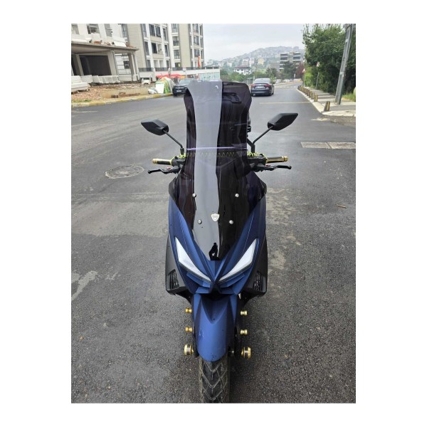 Arora Max T Easy 125 Ön Cam 2022 2025 Model 78cm Siyah Renkli 4mm UZUN CAM