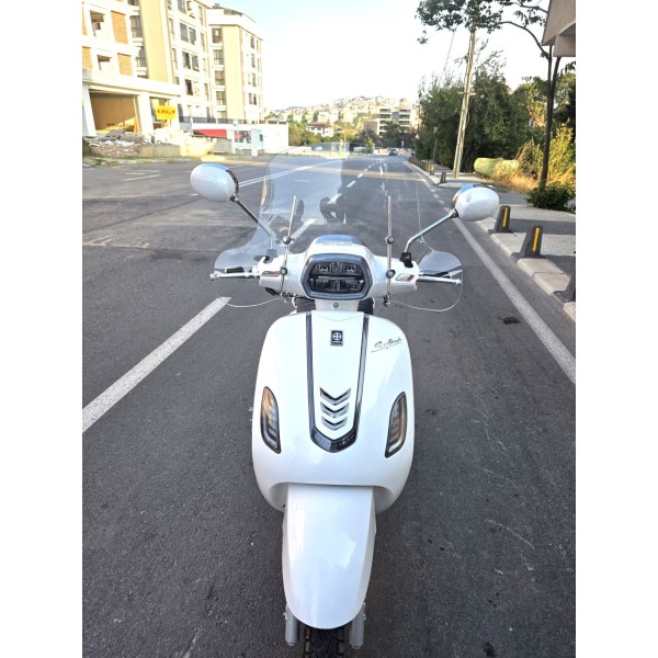 Arora Safari 50 125 Siperlik Ön Cam 2021 2025 Model 37cm Şeffaf Renkli 4mm APARATSIZDIR