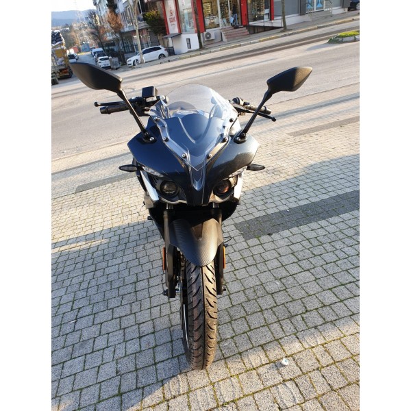 Bajaj Pulsar RS 200 Siperlik Ön Cam 2015 2025 Model 33cm Şeffaf Renkli 4mm KISA SPOR CAM Bajaj Pulsar RS 200 Siperlik Ön Cam 2015 2025 Model 33cm Şeffaf Renkli 4mm KISA SPOR CAM