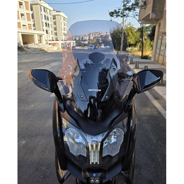 Bmw C 650 GT Siperlik Ön Cam 2011 2016 Model 75cm Füme Renkli 4mm