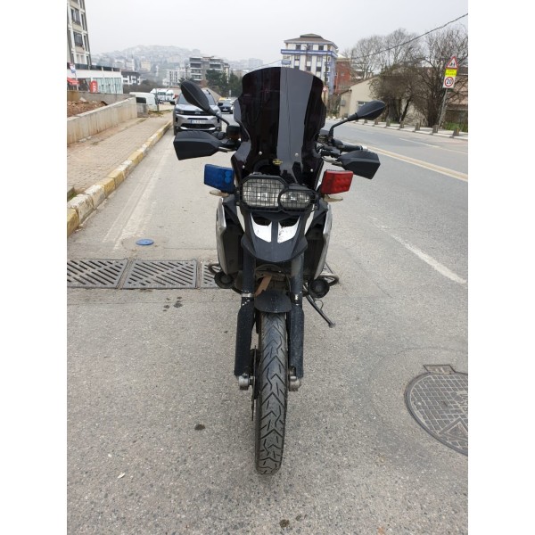 Bmw F650 F750 F850 GS Siperlik Ön Cam 2008 2012 Model 47cm Siyah Renkli 4mm