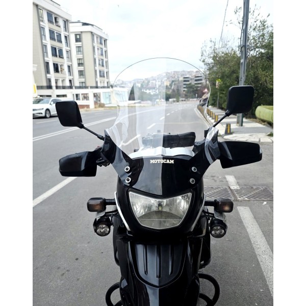 Bmw F650 GS Siperlik Ön Cam 2004 2007 Model 50cm Şeffaf Renkli 4mm SPORTİF