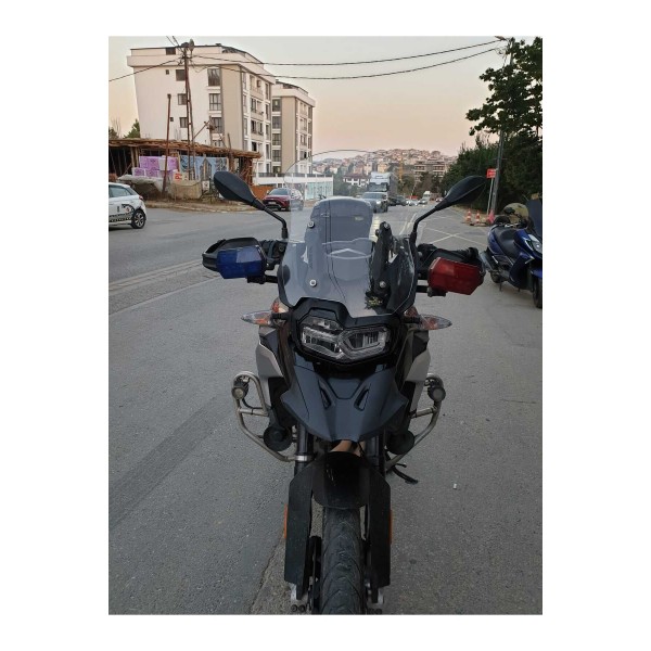 Bmw F850 GS ADV Siperlik Ön Cam 2018 2023 Model 46cm Şeffaf Renkli 4mm Bmw F850 GS ADV Siperlik Ön Cam 2018 2023 Model 46cm Şeffaf Renkli 4mm