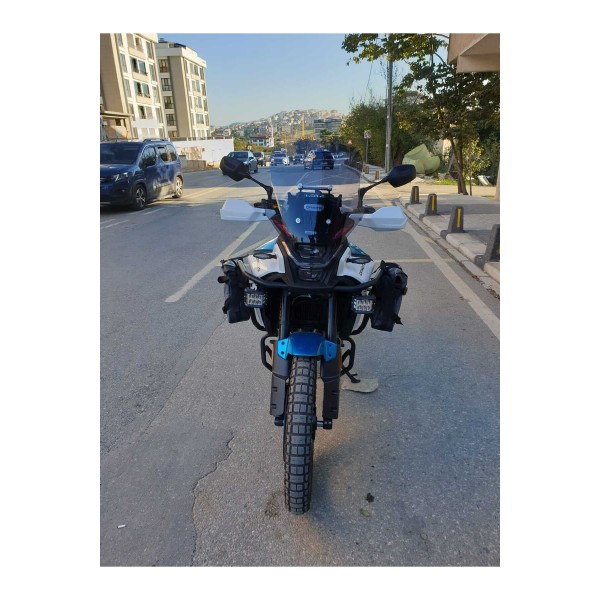 CF MOTO 450 MT Siperlik Ön Cam 2025 Model 41cm Füme Renkli 4mm UZUN CAM