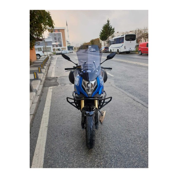 CF MOTO 650 MT Siperlik Ön Cam 2025 Model 56cm Füme Renk 4mm UZUN CAM