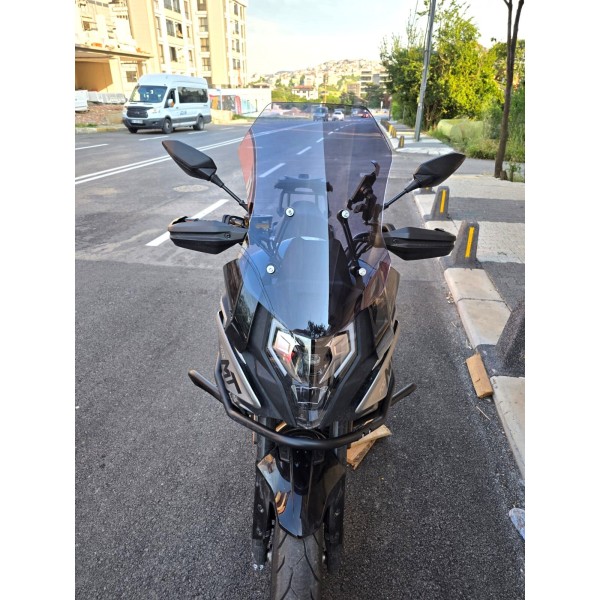 CF Moto 700 MT Siperlik Ön Cam 2024 2025 Model 56cm Füme Renkli 4mm