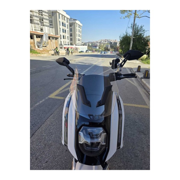 Dofern JDF 250 T Siperlik Ön Cam 2024 2025 Model 60cm Şeffaf Renkli 4mm UZUN CAM