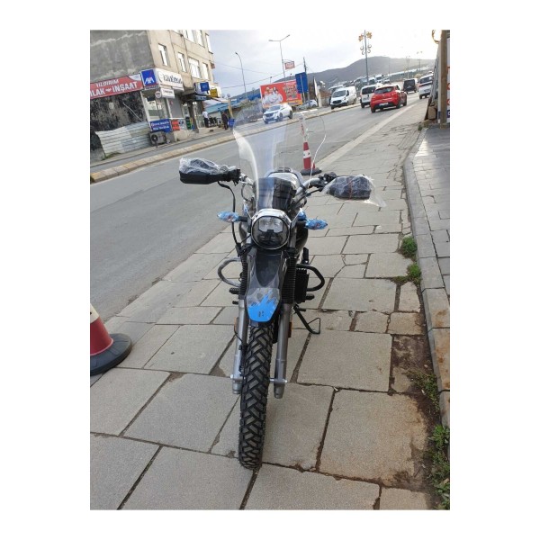 Hero X Pulse Siperlik Ön Cam 2020 2025 Model 46cm Şeffaf Renkli 4mm