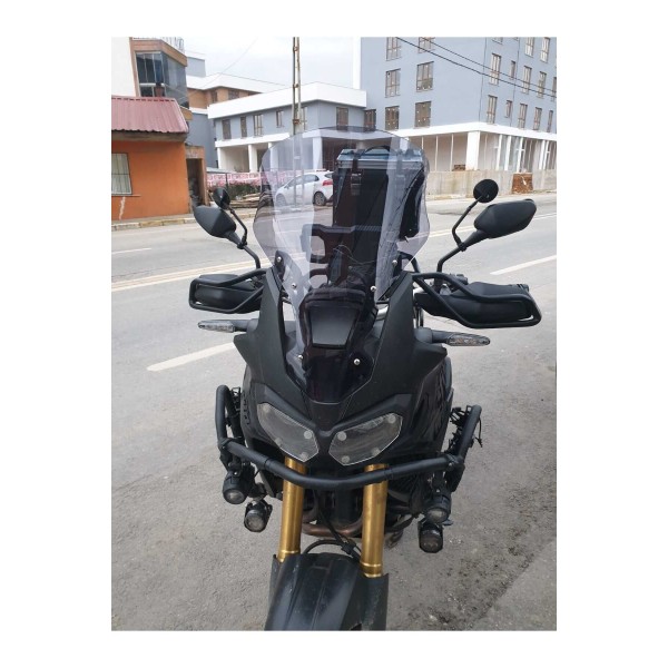 Honda Afrika Twin CRF 1000 Ön Cam 2016 2020 Model 45cm Açıkfüme Renkli 4mm KISA CAM