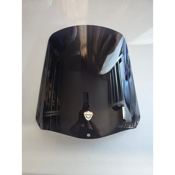 Honda FES 250 Foresight Siperlik Ön Cam 1997 2007 Model 41cm Siyah Renkli 4mm