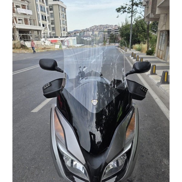 Honda Forza 300 Siperlik Ön Cam 2014 2017 Model 75cm Şeffaf Renkli 4mm Honda Forza 300 Siperlik Ön Cam 2014 2017 Model 75cm Şeffaf Renkli 4mm