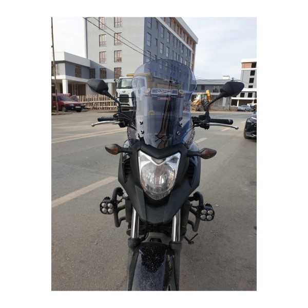Honda NC 700 750 X Siperlik Ön Cam 2012 2015 Model 59cm Füme Renkli 4mm UZUN CAM