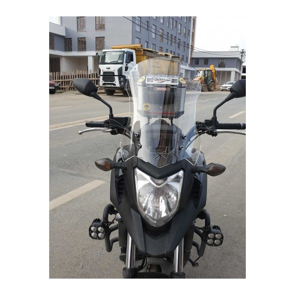 Honda NC 700 750 X Siperlik Ön Cam 2012 2015 Model 59cm Şeffaf Renkli 4mm UZUN CAM