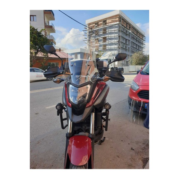Honda NC 700 750 X Siperlik Ön Cam 2016 2020 Model 59cm Şeffaf Renkli 4mm UZUN CAM