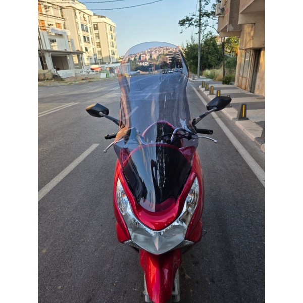 Honda PCX Siperlik Ön Cam 2011 2013 Model 83cm Füme Renkli 4mm UZUN CAM