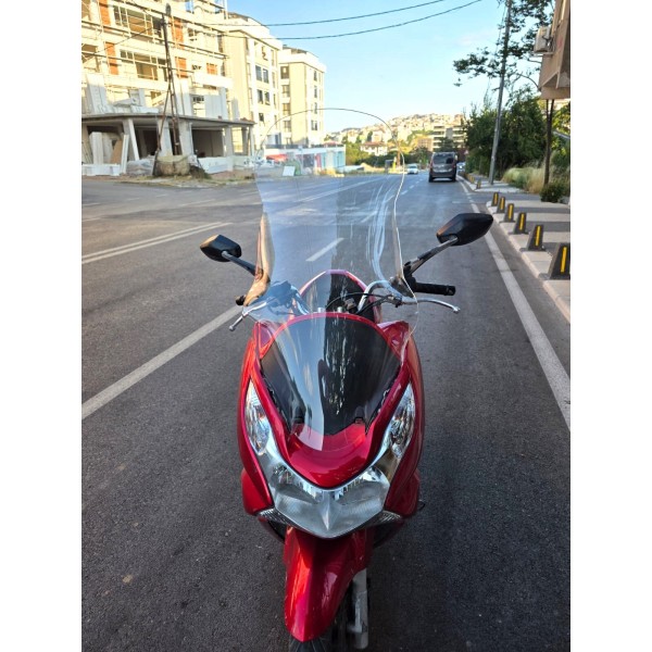 Honda PCX Siperlik Ön Cam 2011 2013 Model 83cm Şeffaf Renkli 4mm UZUN CAM