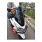 Honda PCX Siperlik Ön Cam 2014 2017 Model 65cm Siyah Renkli 4mm ORTA BOYLU CAM