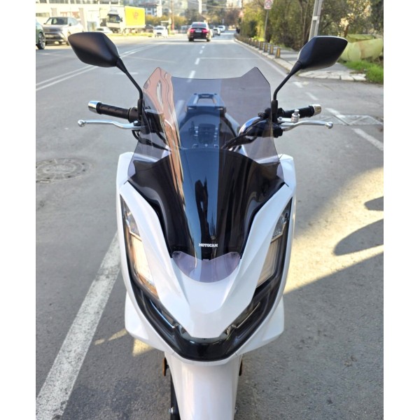 Honda PCX Siperlik Ön Cam 2021 2024 Model 47cm Füme Renkli 4mm SPOR CAM