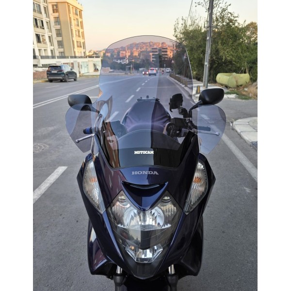 Honda Silverwing FJS 400 Ön Cam 2001 2012 Model 68cm Füme Renkli 4mm ELCİKLİ