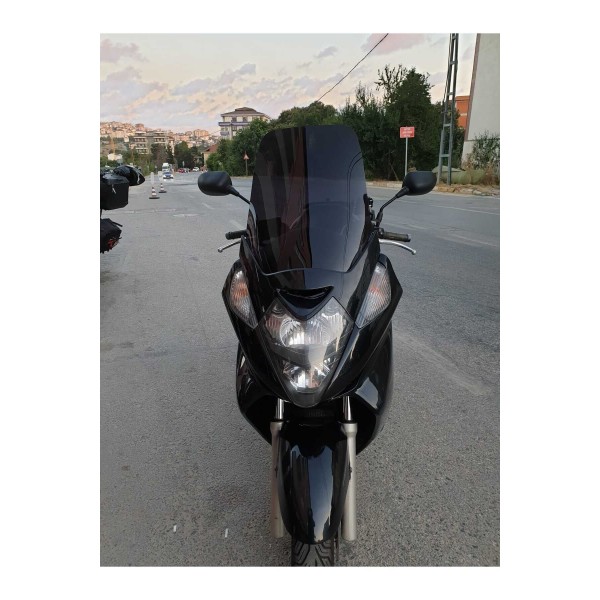 Honda Silverwing FJS 600 Siperlik Ön Cam 2001 2012 Model 52cm Siyah Renkli 4mm