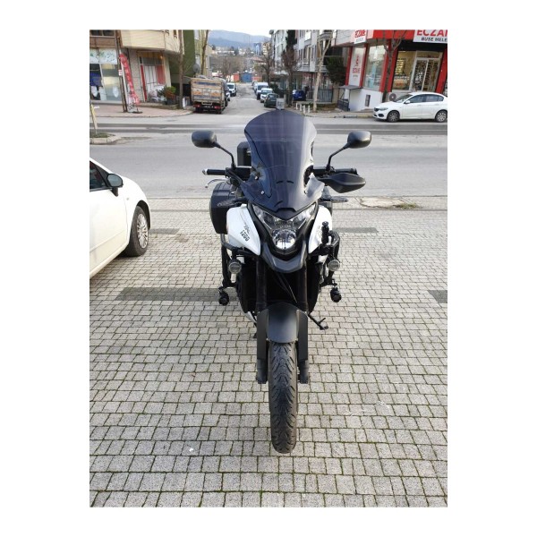 Honda VFR 1200 Siperlik Ön Cam 2012 2015 Model 50cm Siyah Renkli 4mm