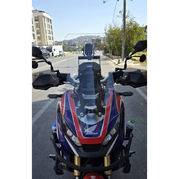 Honda X ADV 750 Siperlik Ön Cam 2017 2020 Model 70cm Şeffaf Renkli 4mm UZUN CAM
