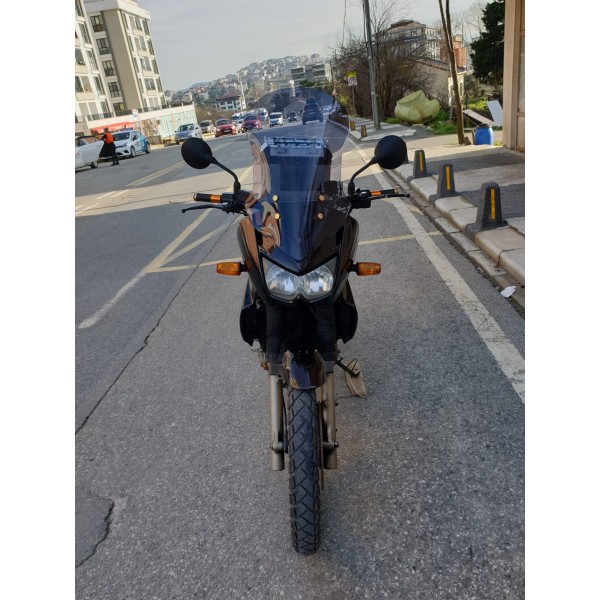 Kawasaki KLE 500 Siperlik Ön Cam 2005 2008 Model 58cm Füme Renkli 4mm UZUN CAM