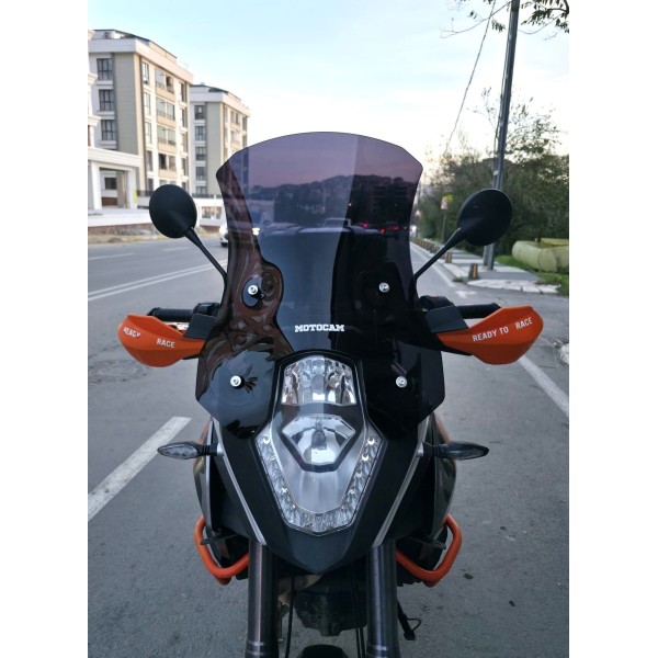 KTM 1050 Siperlik Ön Cam 2008 2017 Model 56cm Siyah Renkli 4mm KTM 1050 Siperlik Ön Cam 2008 2017 Model 56cm Siyah Renkli 4mm