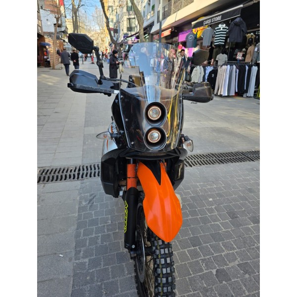 KTM 950 990 Adventure KİT RALLY Replikaa Siperlik Ön Cam 51cm Şeffaf Renkli 4mm