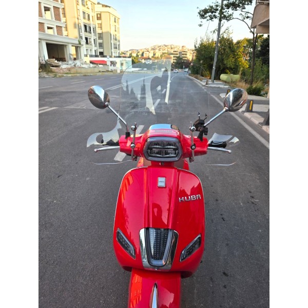 Küba Grace 50 125 Ön Cam 2023 2025 Model 37cm şeffaf Renkli Elcikli APARATSIZDIR