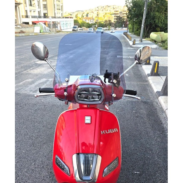 Küba Grace 50 125 Ön Cam 2023 2025 Model 42cm Füme Renkli APARATSIZ GÖNDERİLİR