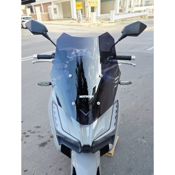 Küba Rubano 150 Siperlik Ön Cam 2023 2025 Model 49cm Siyah Renkli 4mm SPOR CAM Küba Rubano 150 Siperlik Ön Cam 2023 2025 Model 49cm Siyah Renkli 4mm SPOR CAM