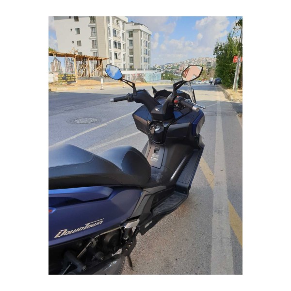 Kymco Downtown 250i Siperlik Ön Cam 2016 2025 Model 61cm Şeffaf Renkli 4mm UZUN CAM