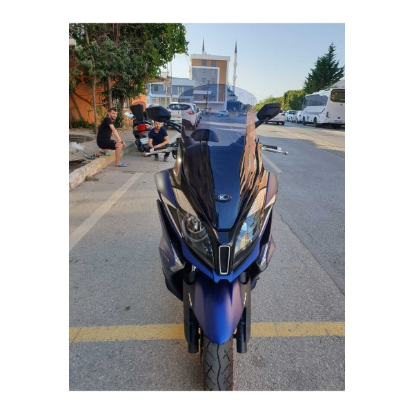 Kymco Downtown 250i Siperlik Ön Cam 2016 2025 Model 78cm Füme Renkli 4mm UZUN CAM