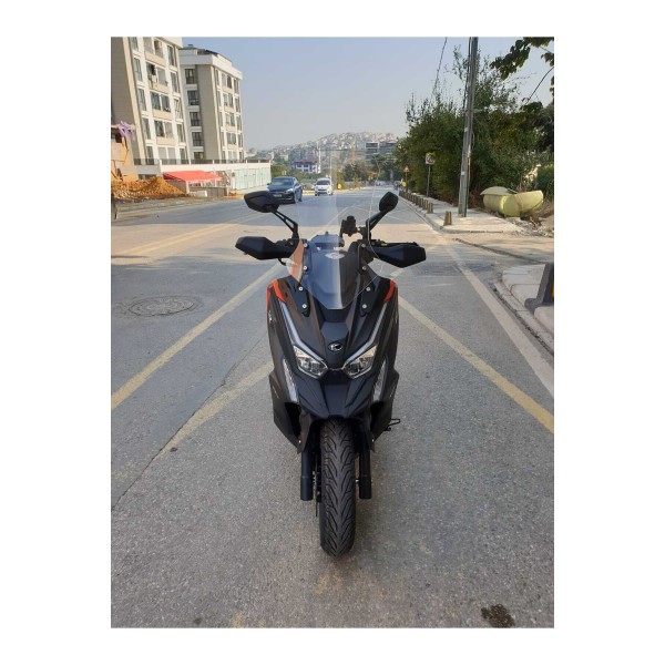 Kymco DTX 250 360 Siperlik Ön Cam 2021 2025 Model 68cm şeffaf Renkli 4mm