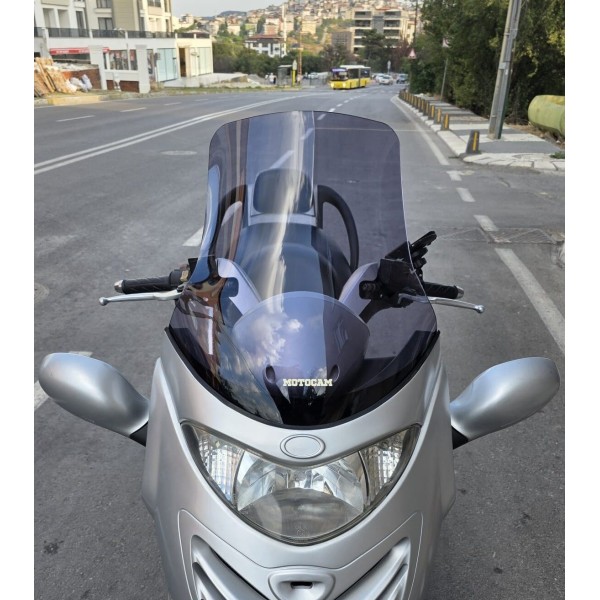 Kymco Grand Dink Siperlik Ön Cam 2002 2008 Model 47cm Füme Renkli 4mm