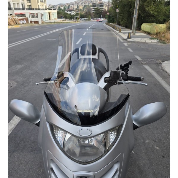 Kymco Grand Dink Siperlik Ön Cam 2002 2008 Model 47cm Şeffaf Renkli 4mm