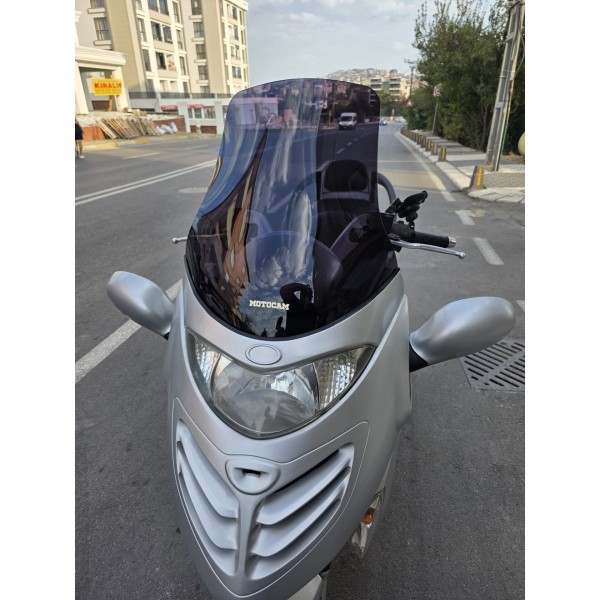 Kymco Grand Dink Siperlik Ön Cam 2002 2008 Model 47cm Siyah Renkli 4mm