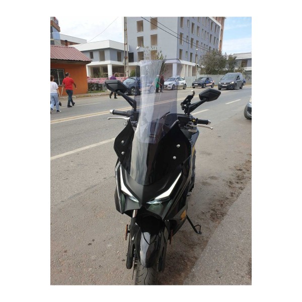 Kymco Krv 200 Siperlik Ön Cam 2022 2025 Model 75cm Füme Renkli 4mm UZUN CAM
